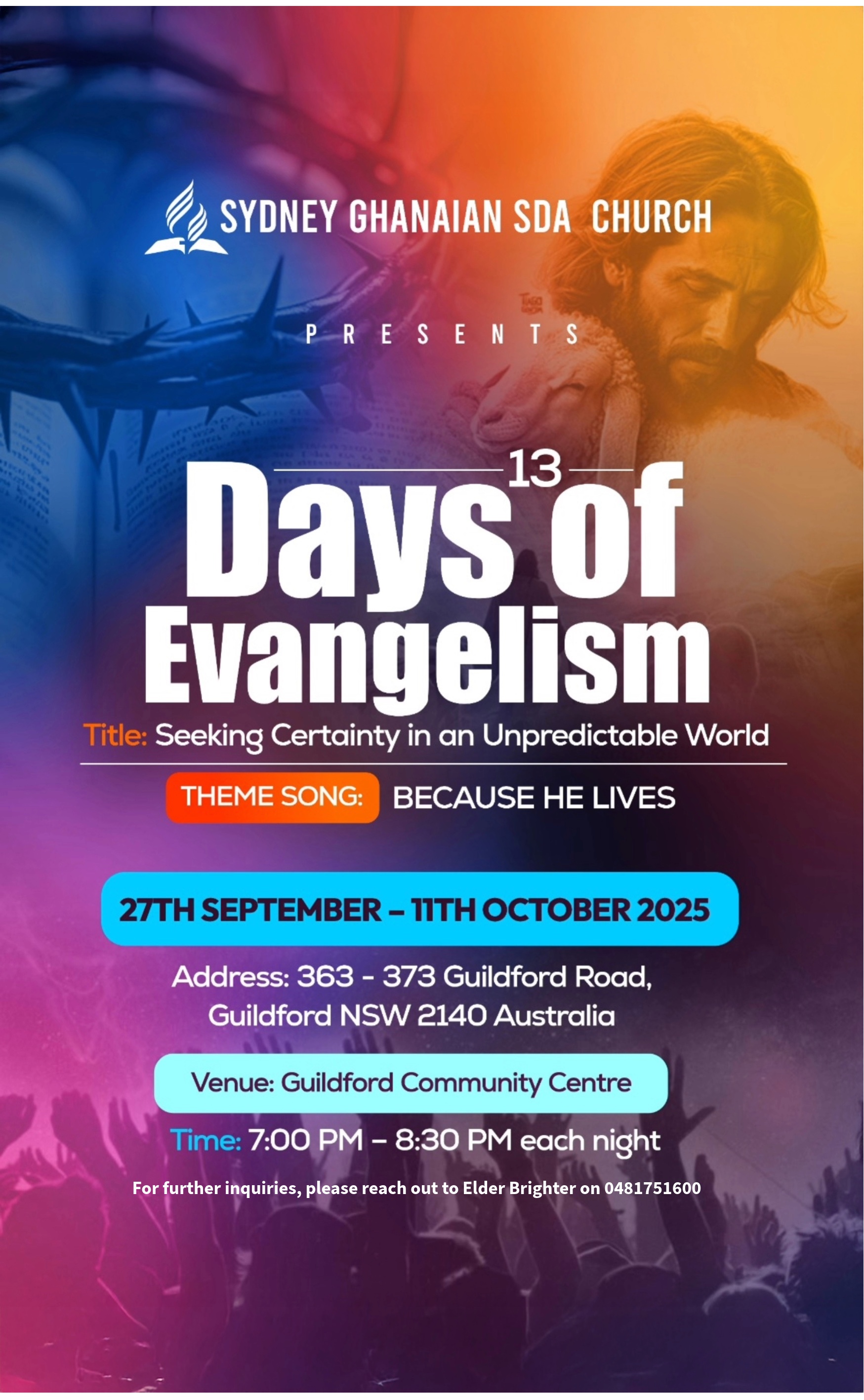 13 Days of Evangelism